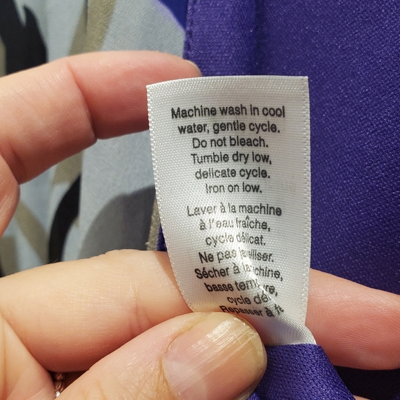 🌴 pretty purple floral summer dress Size 12. - Picture 8 of 8